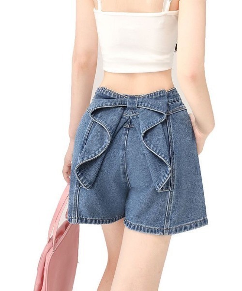 gossip!ロサンゼルス ジーンズ デニム デニムパンツ リボンデニム
