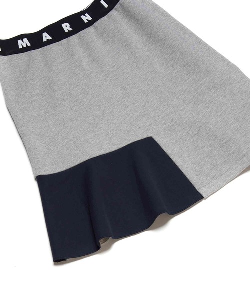 MARNI KIDS ウエストロゴスカート MARNI スカート MARNI（マルニ）Kids ＆ Junior ブランドロゴ
