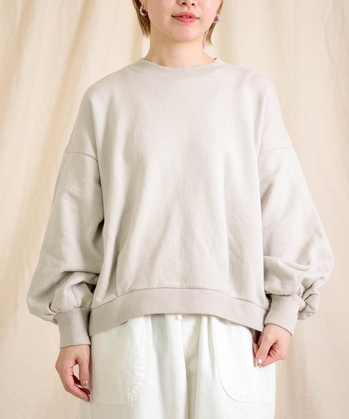 【ブロカントしげ品】 Brocante トレーナー スウェット 「Brocante / ブロカント