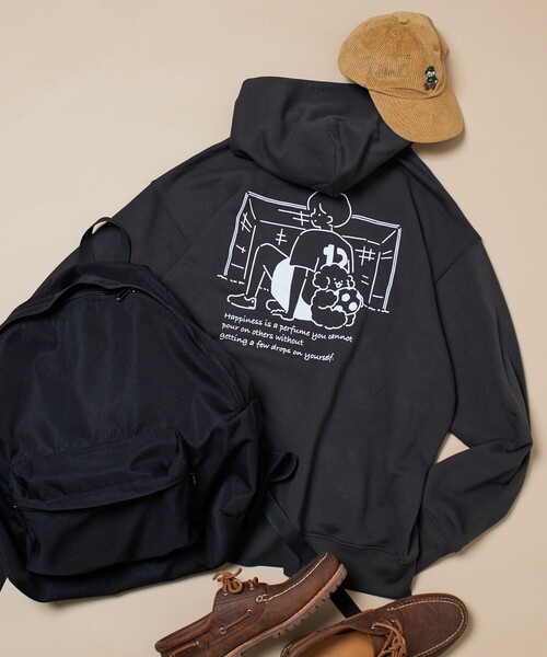 ☆★VIP価格★☆『Barrow』グラフィックプリントパーカー FREAK'S STORE パーカー tombonia/トムボニア 別注 フットボール