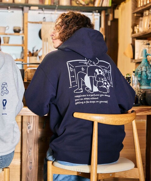 FREAK'S STORE パーカー tombonia/トムボニア 別注 フットボール