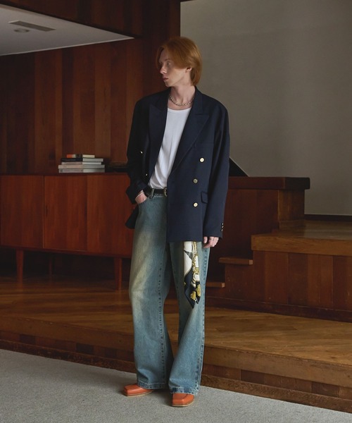 LURAKU ジャケット テーラードジャケット 「LURAKU」Double-Breasted