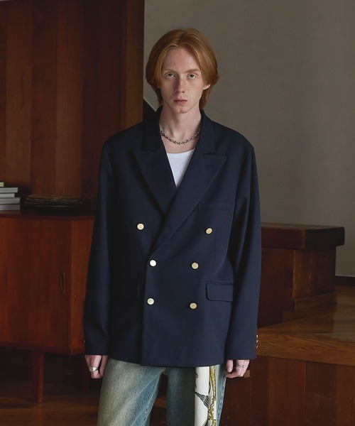 LURAKU ジャケット テーラードジャケット 「LURAKU」Double-Breasted