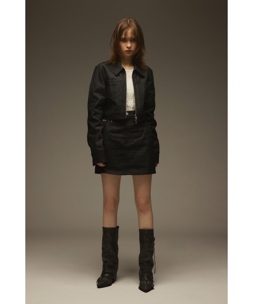 SLY デニムジャケット gジャン 「LIMITED DENIM LINE」FRONT ZIP