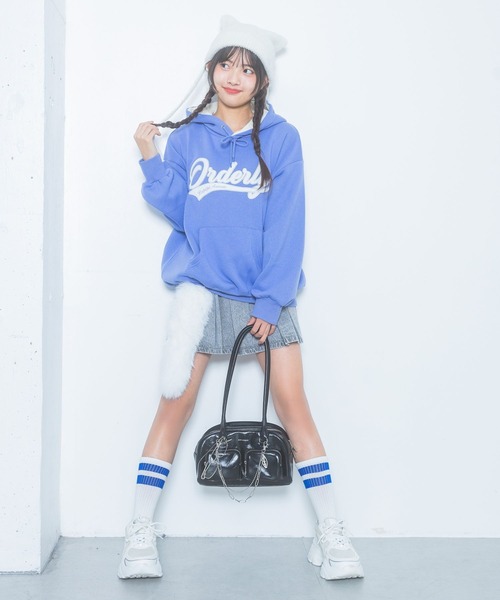repipi armario パーカー 「裏起毛」ハイショクルーズフーディ