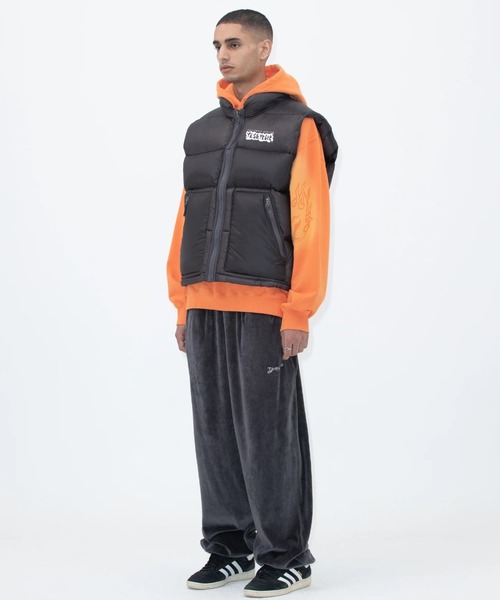 アウターその他 YESEYESEE Hooligans Down Vest V2 Blue YESEYESEE ダウンベスト ベスト Hooligans Down Vest V2 メンズ