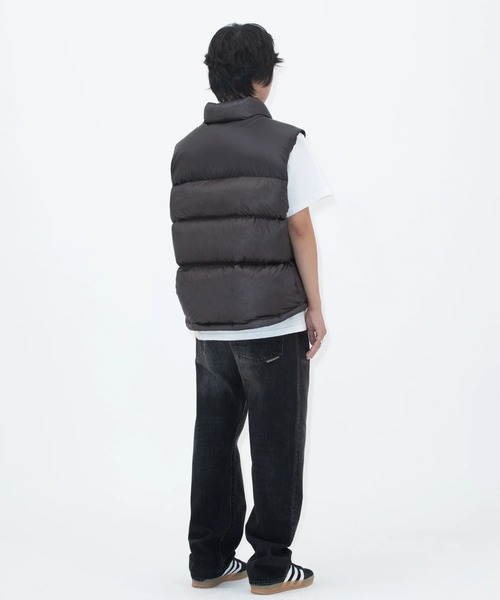 アウターその他 YESEYESEE Hooligans Down Vest V2 Blue YESEYESEE ダウンベスト ベスト Hooligans Down Vest V2 メンズ