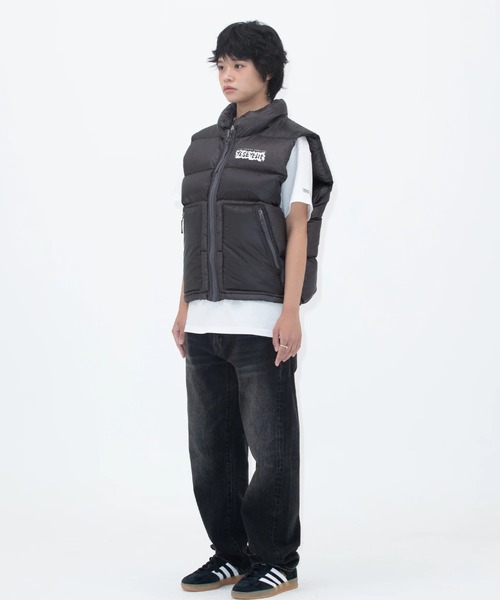 アウターその他 YESEYESEE Hooligans Down Vest V2 Blue YESEYESEE ダウンベスト ベスト Hooligans Down Vest V2 メンズ