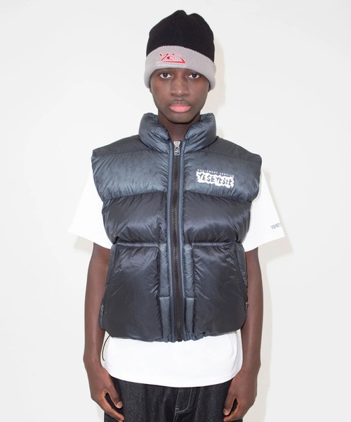 アウターその他 YESEYESEE Hooligans Down Vest V2 Blue YESEYESEE ダウンベスト ベスト Hooligans Down Vest V2 メンズ