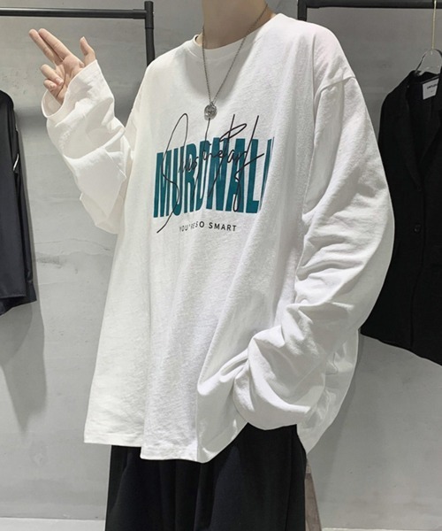 Tシャツ パンダ ルーズ かわいい ルーズシルエット L 白 ギフト SERACE tシャツ 「SERACE」Loose silhouette T-shirt / ルーズ