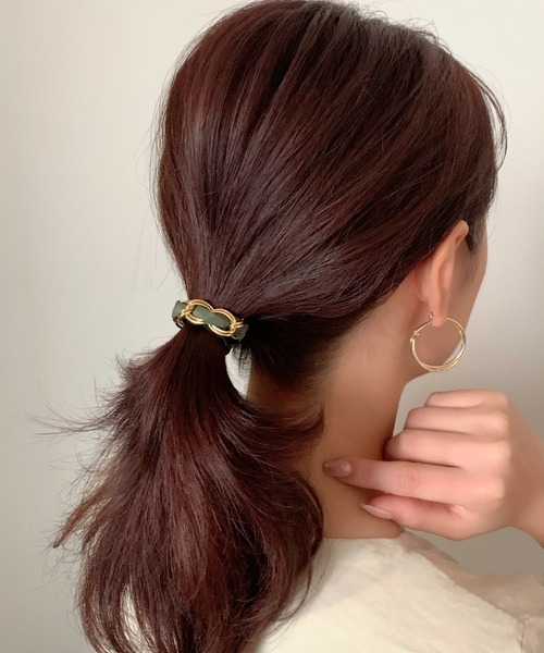 ciite' ヘアゴム ゴールドチェーンヘアゴム : ZOZOTOWN Yahoo!店