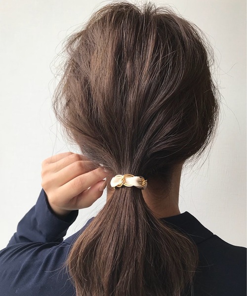 ciite' ヘアゴム ゴールドチェーンヘアゴム : ZOZOTOWN Yahoo!店