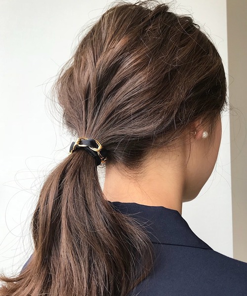 ciite' ヘアゴム ゴールドチェーンヘアゴム : ZOZOTOWN Yahoo!店