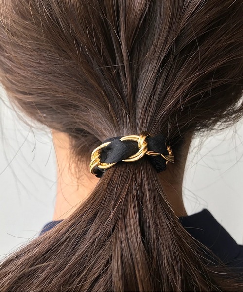 ciite' ヘアゴム ゴールドチェーンヘアゴム : ZOZOTOWN Yahoo!店