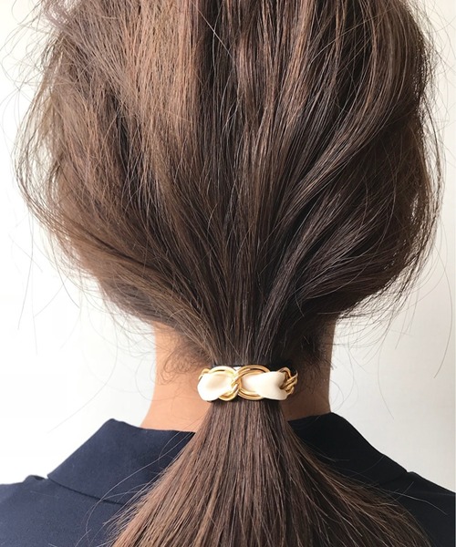 ciite' ヘアゴム ゴールドチェーンヘアゴム : ZOZOTOWN Yahoo!店