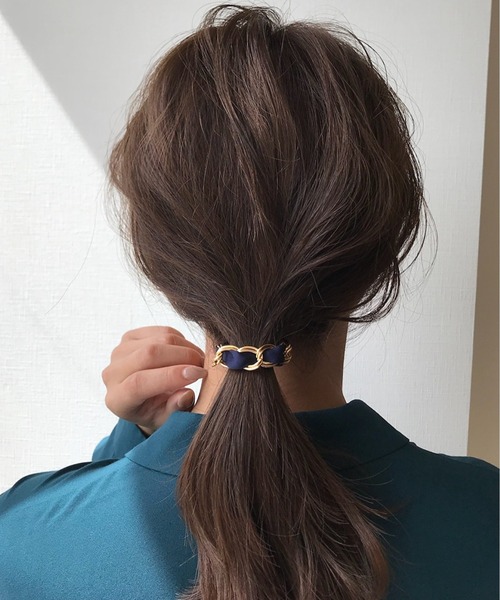ciite' ヘアゴム ゴールドチェーンヘアゴム : ZOZOTOWN Yahoo!店