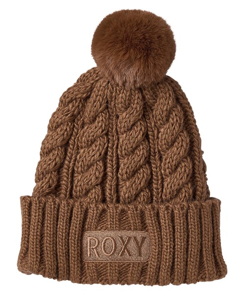 ROXY ニット帽 ニットキャップ THE MORE BETTER /ロキシーエコファー