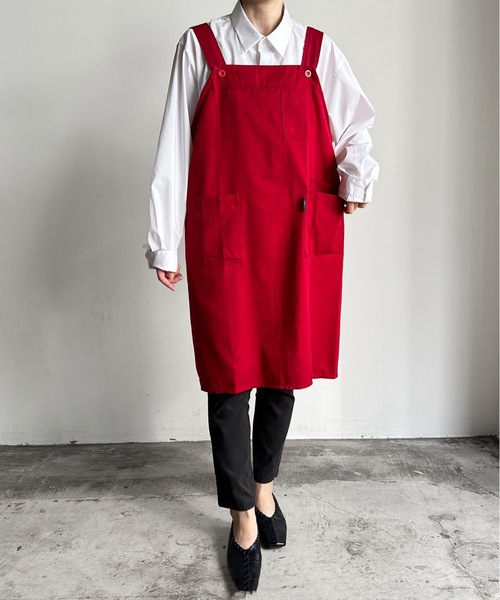 50s ワークエプロン　染み込み about 50s〜 ワークエプロン 染み込み ビンテージ vintage