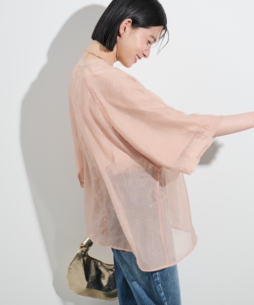 S♡ページです。 Shelly island 「Shelly island」 7分袖ブラウス FREE ピンク