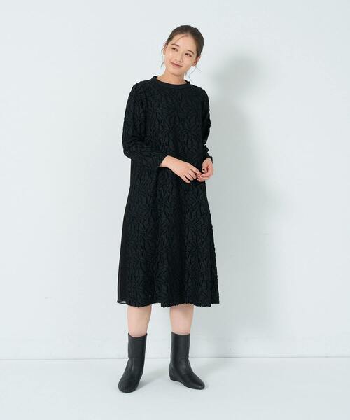ADIEU TRISTESSE（アデュートリステス） ワンピース カットジャカード
