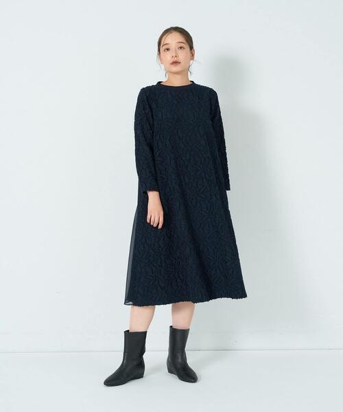 ADIEU TRISTESSE（アデュートリステス） ワンピース カットジャカード