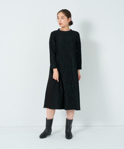 ADIEU TRISTESSE（アデュートリステス） ワンピース カットジャカード