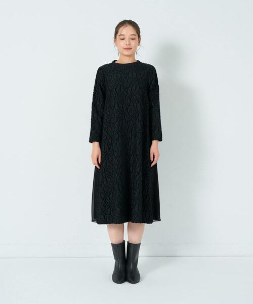 ADIEU TRISTESSE（アデュートリステス） ワンピース カットジャカード