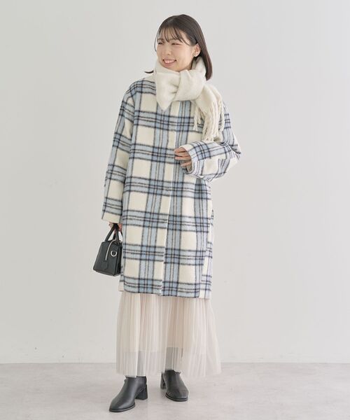 Palomawool マフラー　グリーン MOJIRI スリム＆ライトマフラー【 M サイズ】 セージグリーン
