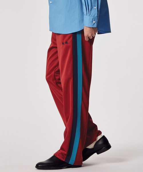 RPADA SPORTS ナイロンパンツ スラックス ワインレッド UMBRO x SRL ナイロントラックパンツ