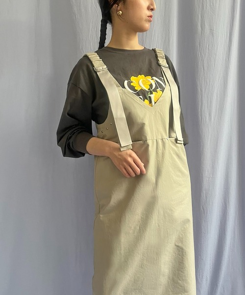 LHELBIEシャーリングベルトジャンスカ ライトグレー新品未使用 シャーリングベルトジャンスカ LHELBIE│Eimee Law & LHELBIE