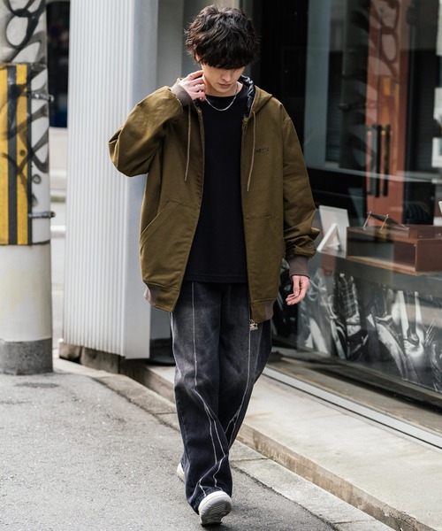 STARTER BLACK LABEL ブルゾン アウター ダックフルジップ