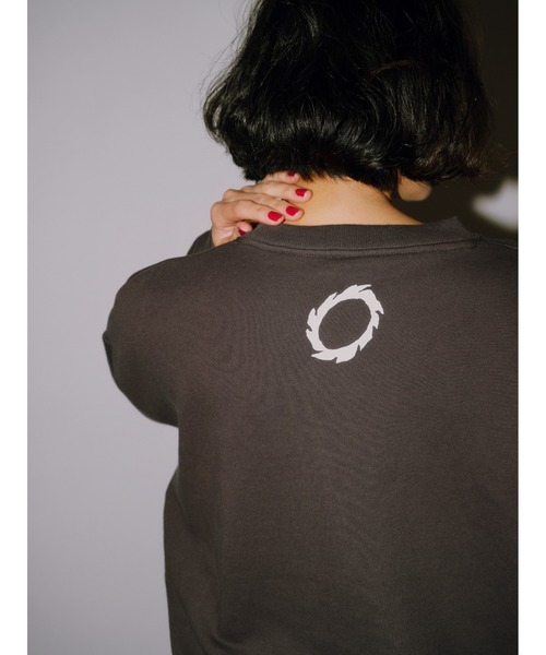 null. トレーナー スウェット null×Tomoko.BコラボLEAF