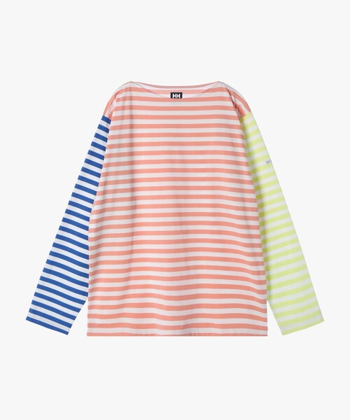 新品agnis b. アニエスベー メンズSレディースMかLボーダーTシャツ長袖 agnes b.（アニエスベー） tシャツ agnes b. x HELLY HANSEN ロング