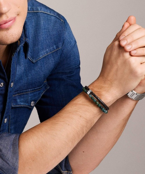 FOSSIL（フォッシル） ブレスレット アクセサリー メンズ ブレスレット 