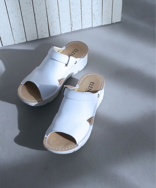 ★関税込み★【TOTEM】クロコ風レザー スリングバックサンダル TOTEME クロコ風レザー スリングバックサンダル | THE OUTNET