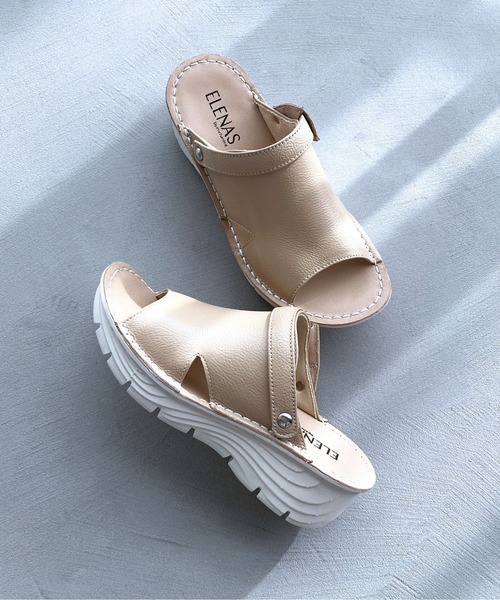 サンダル・ミュール SANDALS 楽天市場】2WAY ダブルストラップ 4.5cm ウェッジソール