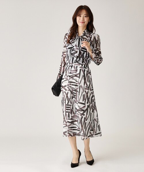 COUP DE CHANCE（クードシャンス） スカート 「洗える／ウエストゴム