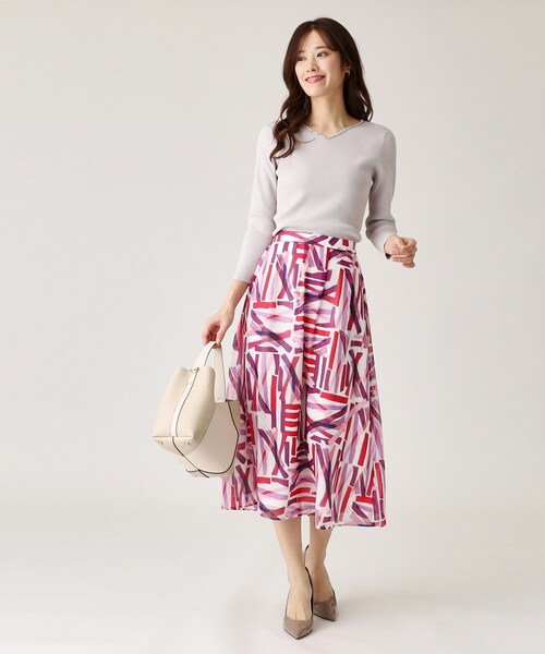 COUP DE CHANCE（クードシャンス） スカート 「洗える／ウエストゴム