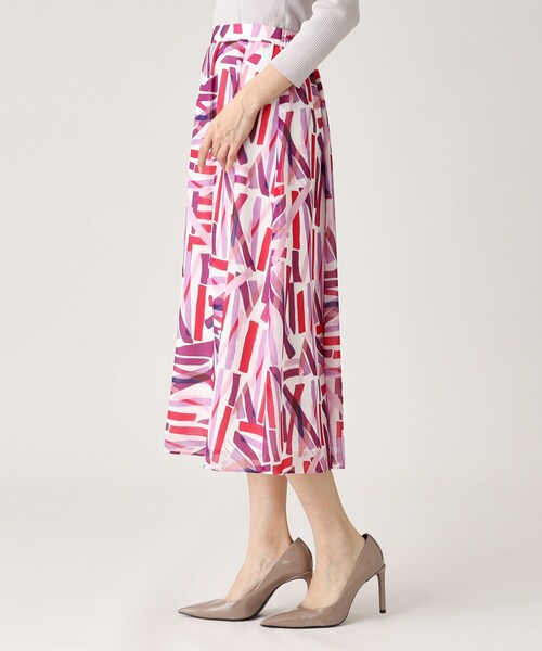 COUP DE CHANCE（クードシャンス） スカート 「洗える／ウエストゴム