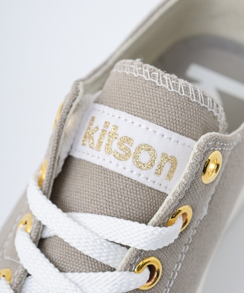 【Kiton】キャンバススニーカー kitson スニーカー KITSON キットソン 超軽量 撥水 ローテク