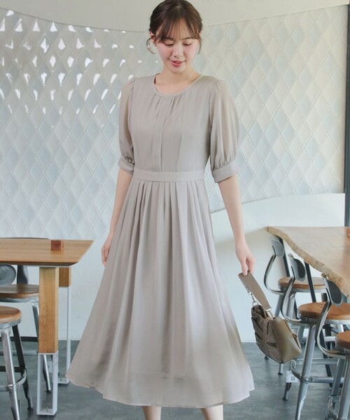 Tiaclasse ワンピース シフォンワンピース : ZOZOTOWN Yahoo!店 - 通販