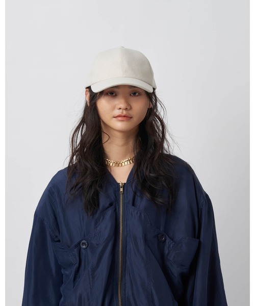 「La Maison de Lyllis」 キャップ ONE SIZE ブラック レディース_画像2