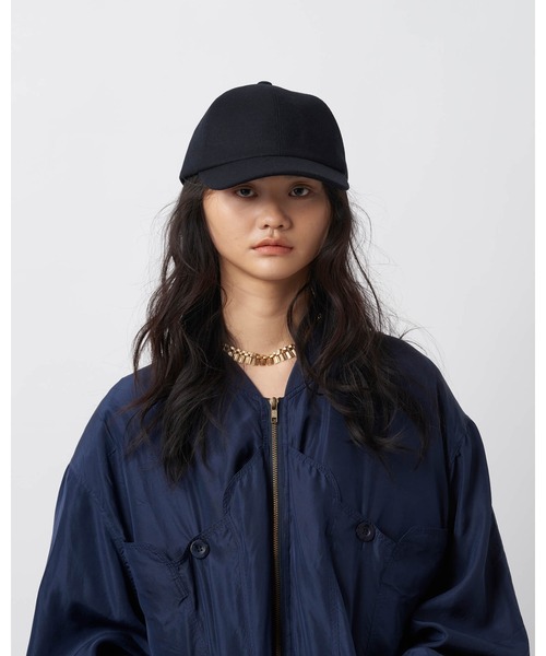 「La Maison de Lyllis」 キャップ ONE SIZE ブラック レディース_画像6