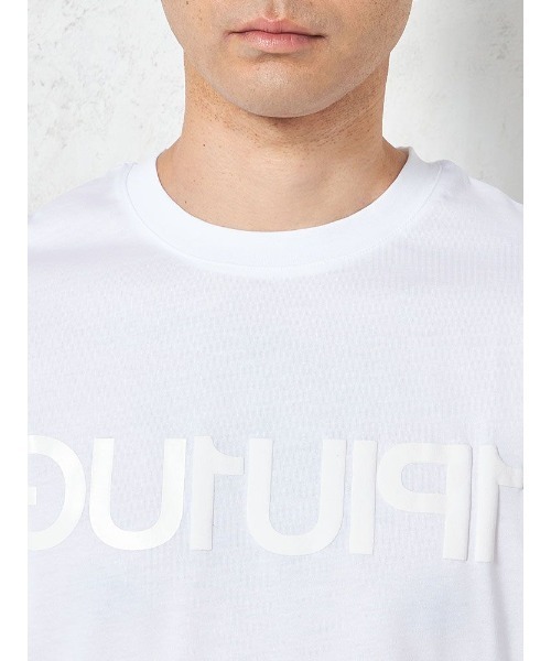 1PIU1UGUALE3 RELAX tシャツ 「1PIU1UGUALE3 RELAX」BIG LOGO INVERTED