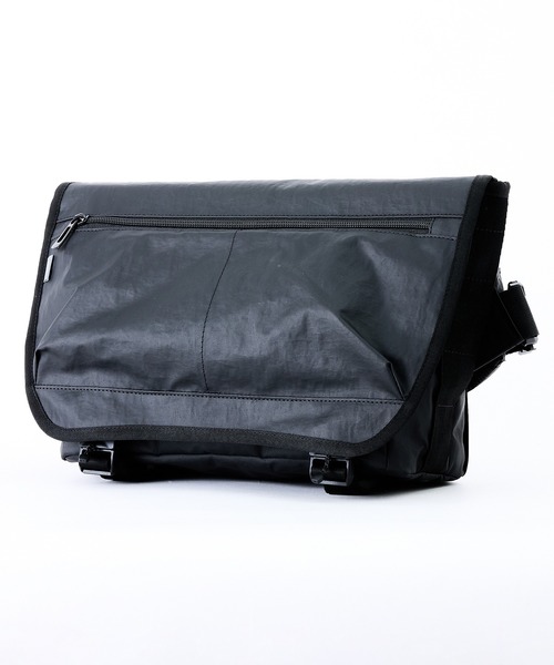 【 LORINZA メッセンジャーバッグ 大容量 】ショルダーバッグ 黒 LORINZA ショルダーバッグ / MESSENGER BAG S メンズ レディース
