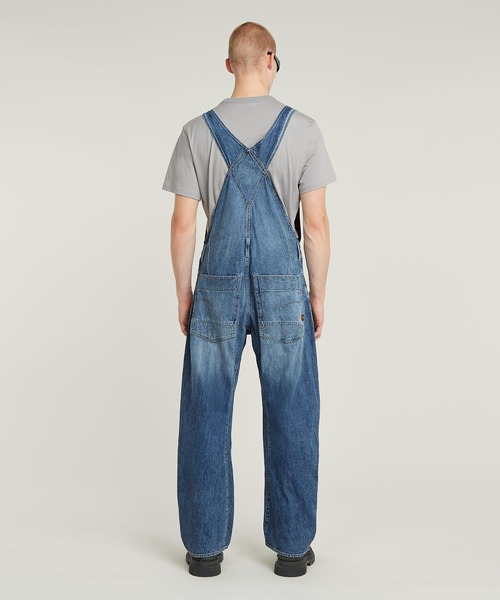 G-STAR RAW オーバーオール サロペット DENIM DUNGAREE 3D LOOSE/立体