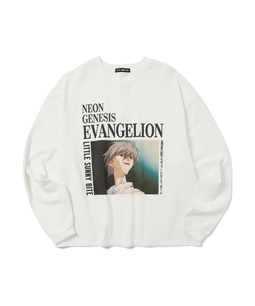 tシャツ evangelion x little sunny bite long tee レディース メンズ