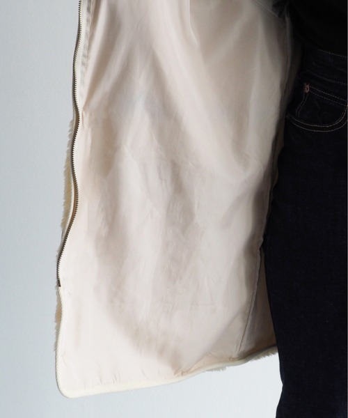 「cepo」 ジップアップブルゾン M カーキ レディース_画像5