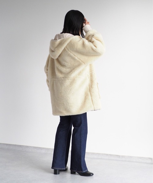 「cepo」 ジップアップブルゾン M カーキ レディース_画像8