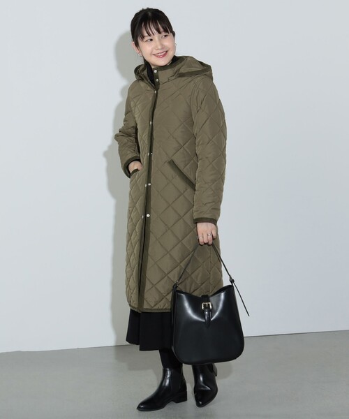 「BEAMS HEART」 コート MEDIUM ベージュ レディース_画像4